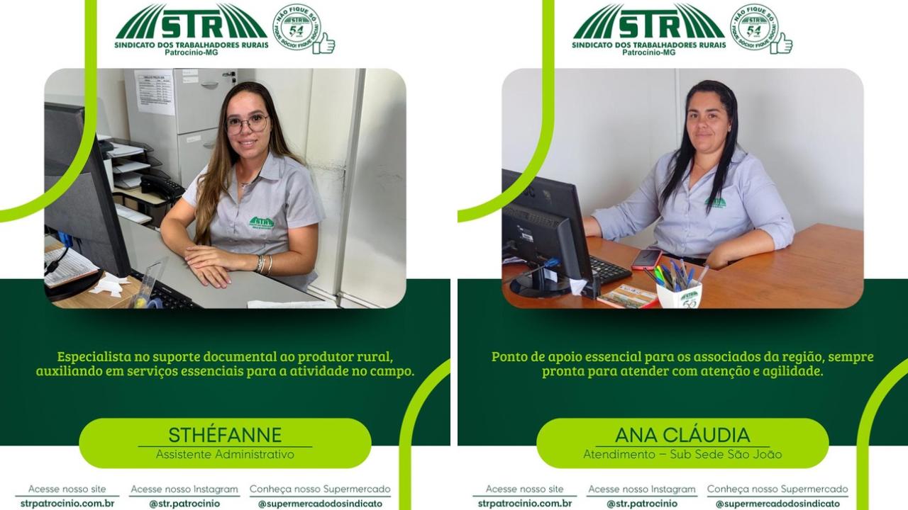 Imagem de dois funcionarios